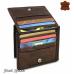 Meeste väike rahakott PM-M04-MTL BROWN